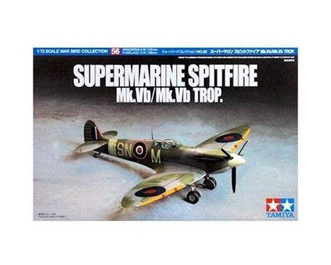 TAM60756 1-72 Supermarine Spitfire - MkVb-MkVb Trop - Airplane Model Kit
