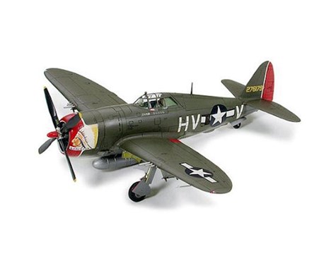 TAM60769 1-72 P-47D Thunderbolt - Razor Back - Airplane Model Kit