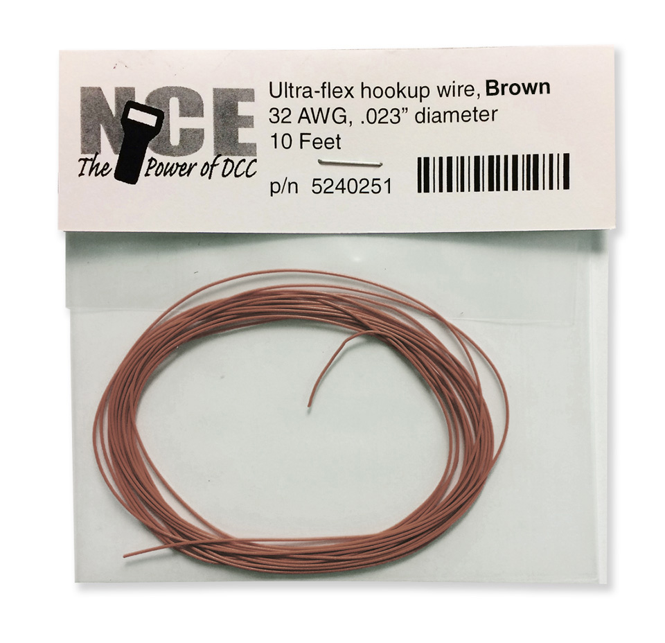 0251 10 ft. Brown Wire