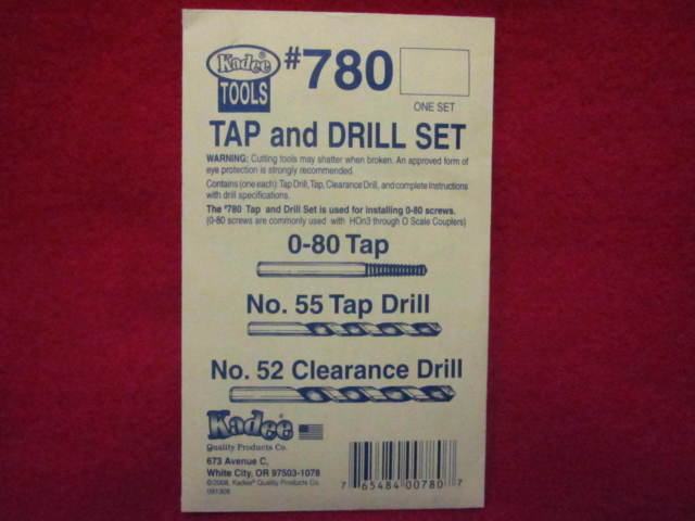 Tap 0-80 & Drills 55 - 52
