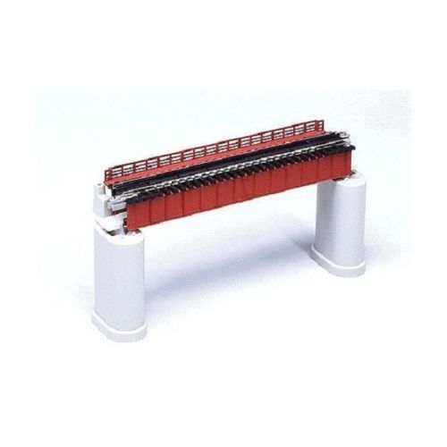 124 mm N Deck Girder Bridge - Red
