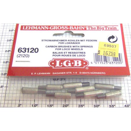 63120 Electric Pickup Brushes - 8 Pieces
