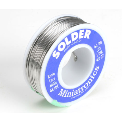 MNT1064004 4 oz Rosin Core Solder 60-40