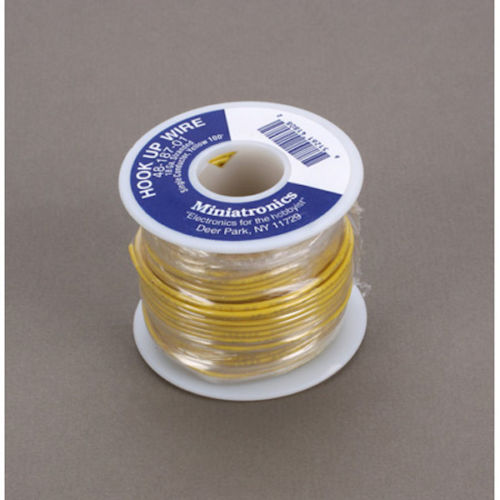 MNT4818701 100 ft. Stranded Wire 18 Gauge, Yellow