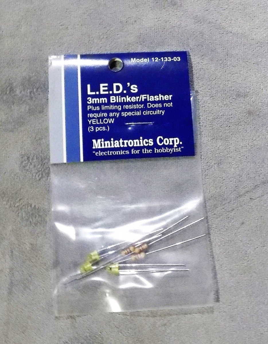 3 mm Dia Flash Yellow