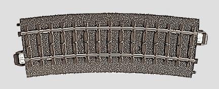 MRK24215 17.25 in. 15 deg C Track Curved