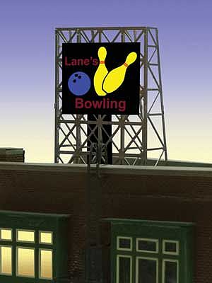 MIE338955 N-Z Bowling Rooftop Sign