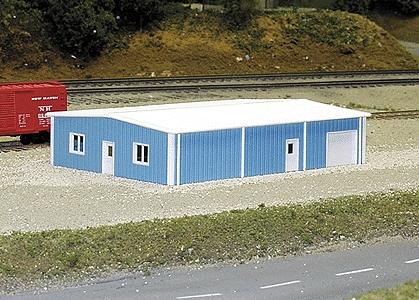 40 x 60 in. N Scale Model Railroad Building, Blue