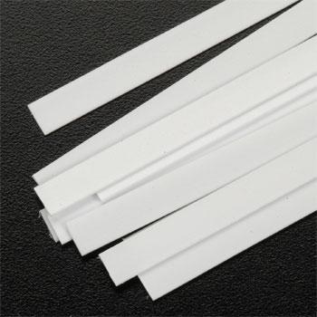 PLS90728 Rectangle Strip Styrene 0.020 x 0.187 in. MS-219 10