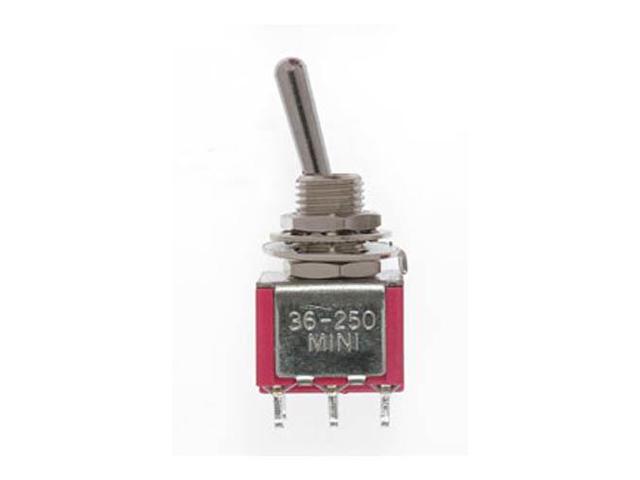 MNT3625008 5 Amp 120 V Double Poll Double Throw Mini Toggle Switch