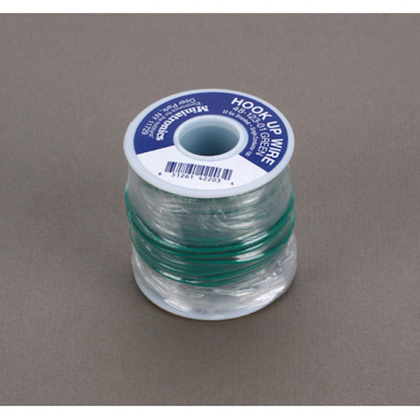 MNT4812301 100 ft. 22 gauge Green Wire Green