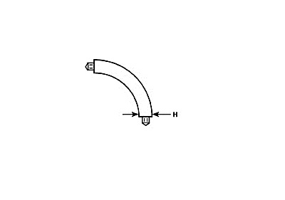 4.8 mm Butyrate Five Diameter Bends