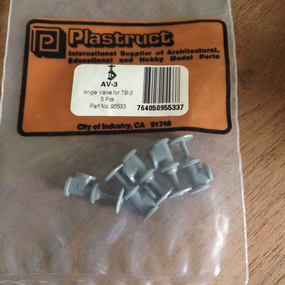 PLS95533 2.4 mm Angle Valves - Grey