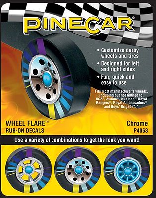 PINP4063 Chrome Wheel Flare