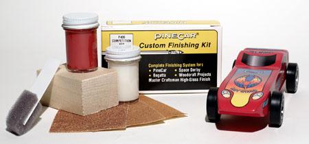 PINP409 Derby Finishing Kit Competition Red