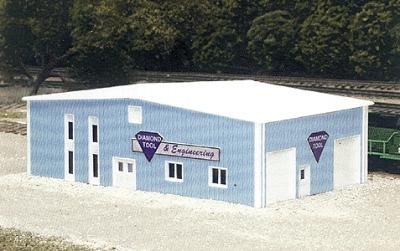 PKS8011 60 x 40 ft. Diamond Tool & Engineering Building - Blue