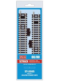 PCOST-2005 0.625 in. HO 6 Isolating Straights