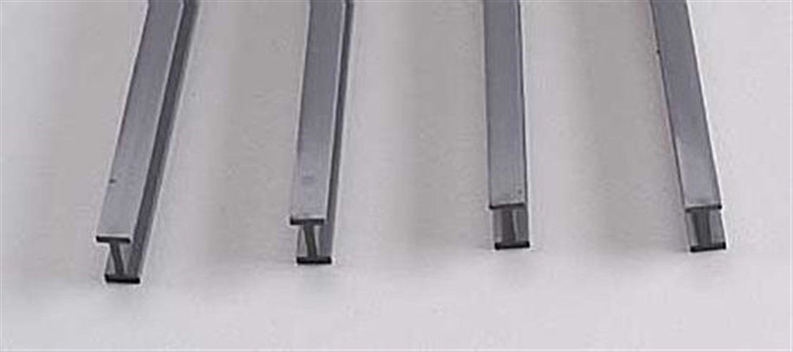 PLS90028 0.43 in. B-14 ABS I Beam, Pack of 4