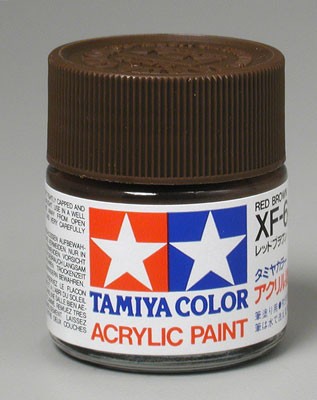 TAM81364 Tamiya XF64 Acrylic, Red Brown -  Tamiya Paint