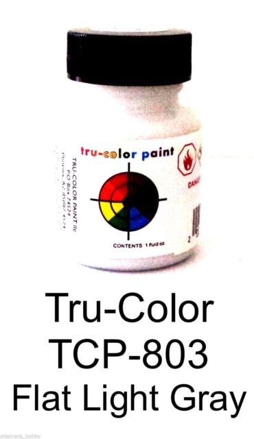 TCP803 1 oz Flat Brush - Light Gray