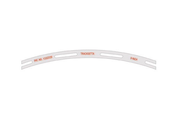PCONT9 N gauge 9 in. Radius Tracklaying Template