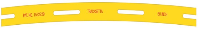 PCOOOT60 Ho gauge 60 in. Radius Tracklaying Template