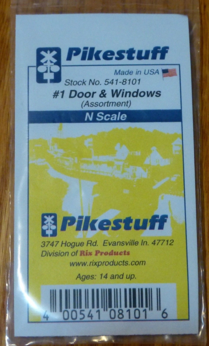 PKS8101 No. 1, Door, Window & Assortment - House Kit