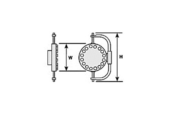 PLS95642 MH-24 1 x 0.06 in. Manway - Pack of 3
