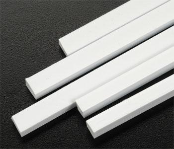 PLS90809 MS - 1925, 0.18 in. Styrene Plastic Strips - Pack of 5