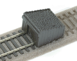 HO Scale Sleeper Built Bumper Stop