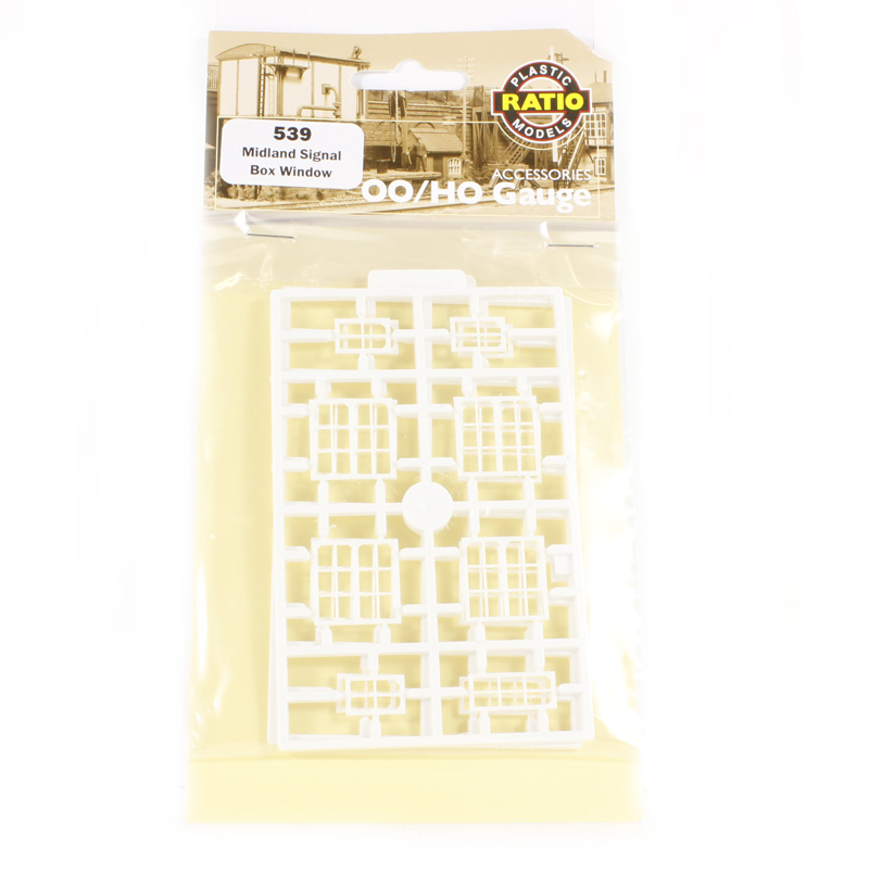 RAT539 HO Scale Signal Box Window Moulding