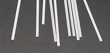 PLS90723 0.02 x 0.06 x 10 in. Rectangle Strip Styrene