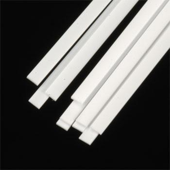 PLS90725 0.02 x 0.1 x 10 in. Rectangle Strip Stryene