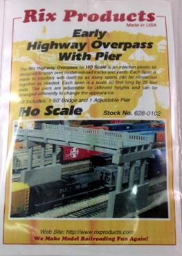 RIX100 30 ft. Highway Adjustable Overpass with Pier Kit