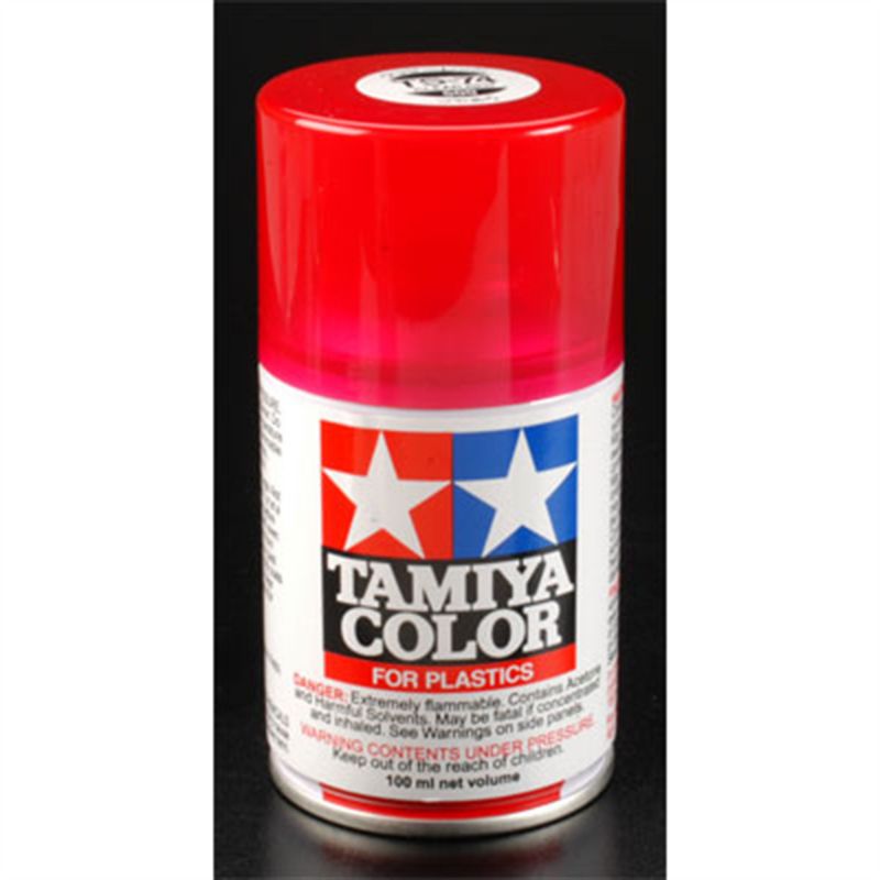TAM85074 Tamiya Spray Lacquer TS74 Clear Red