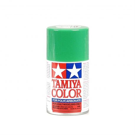 TAM86025 3 oz PS-25 Tamiya Polycarbonate Spray Bright Paint, Green