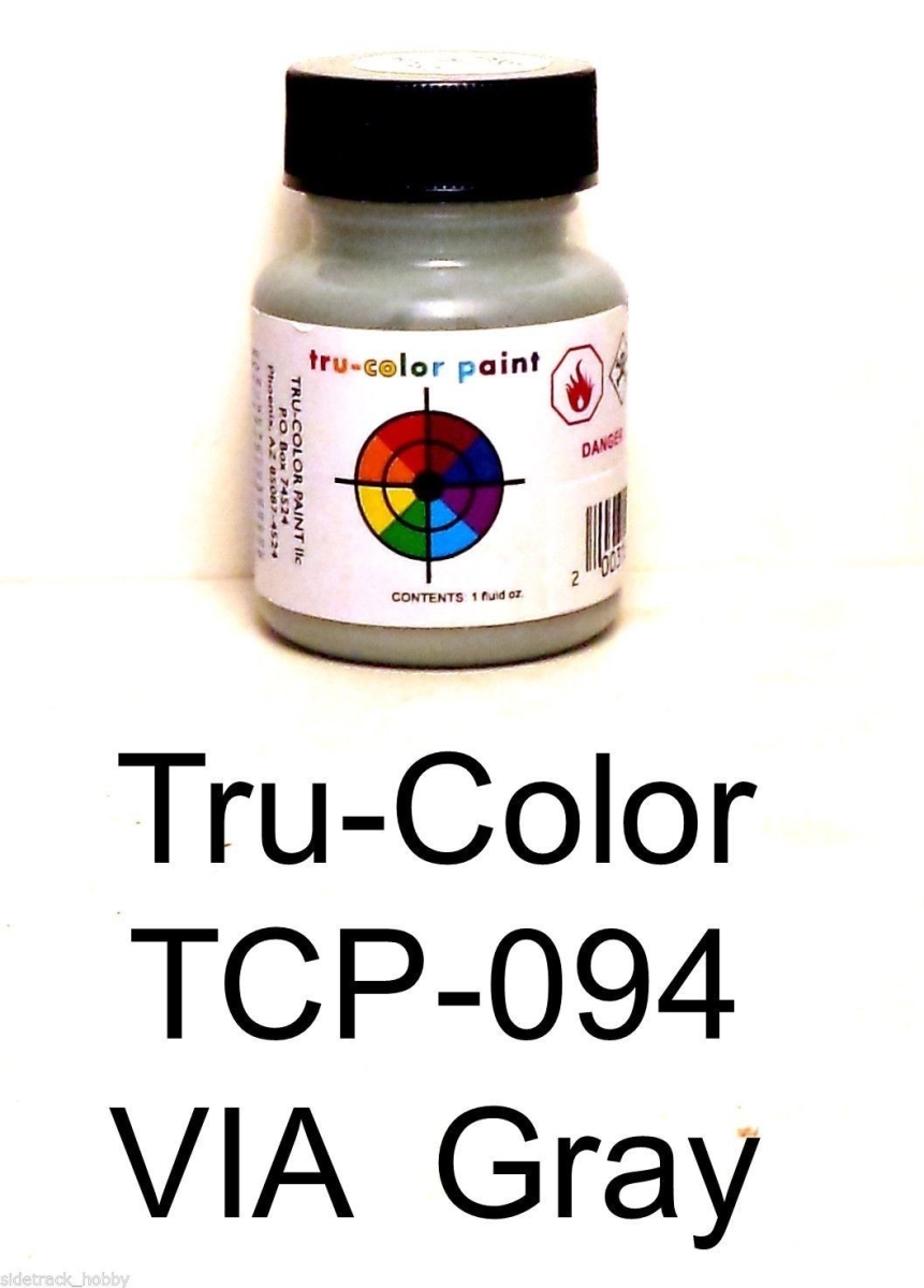 TCP094 1 oz Paint Bottle, Gray