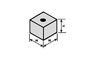 PLS95403 0.5 in. Abs Column