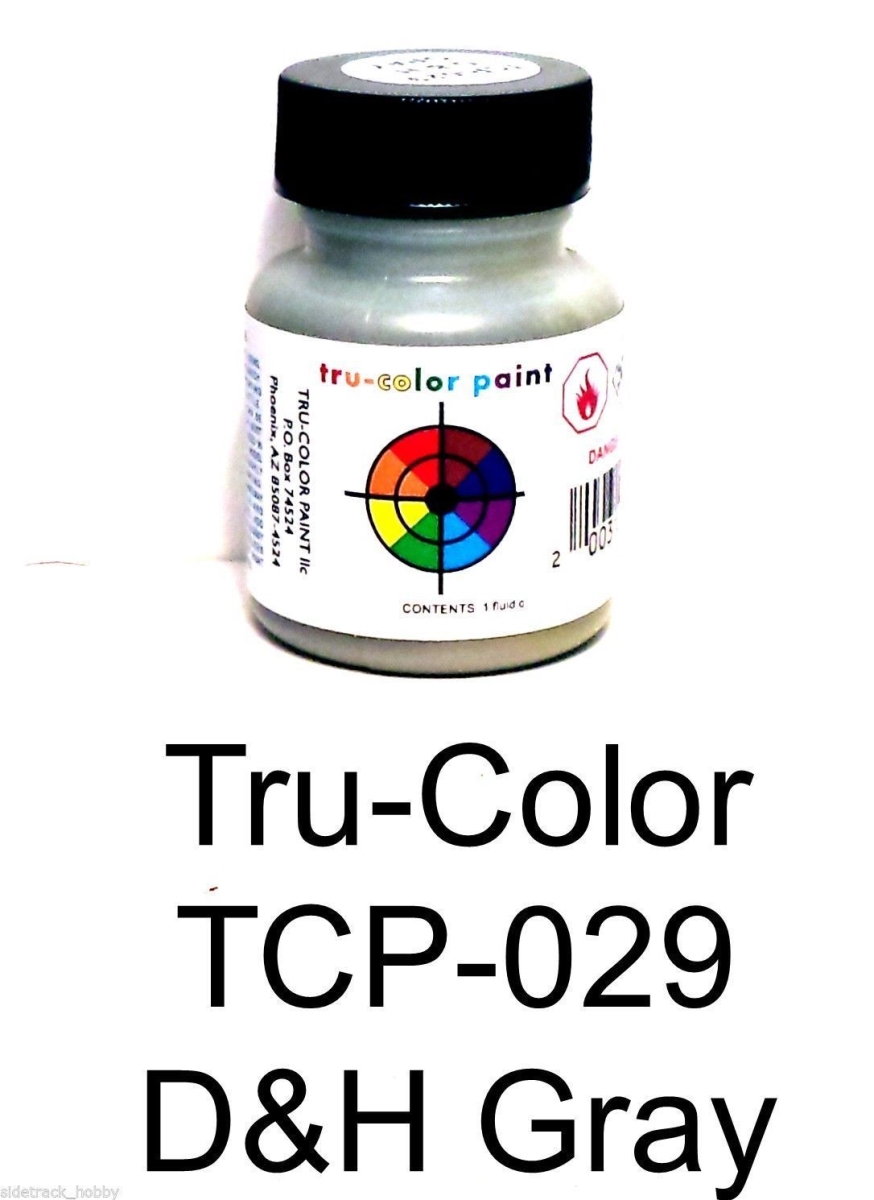 TCP029 1 oz Delaware & Hudson Paint Bottle, Gray