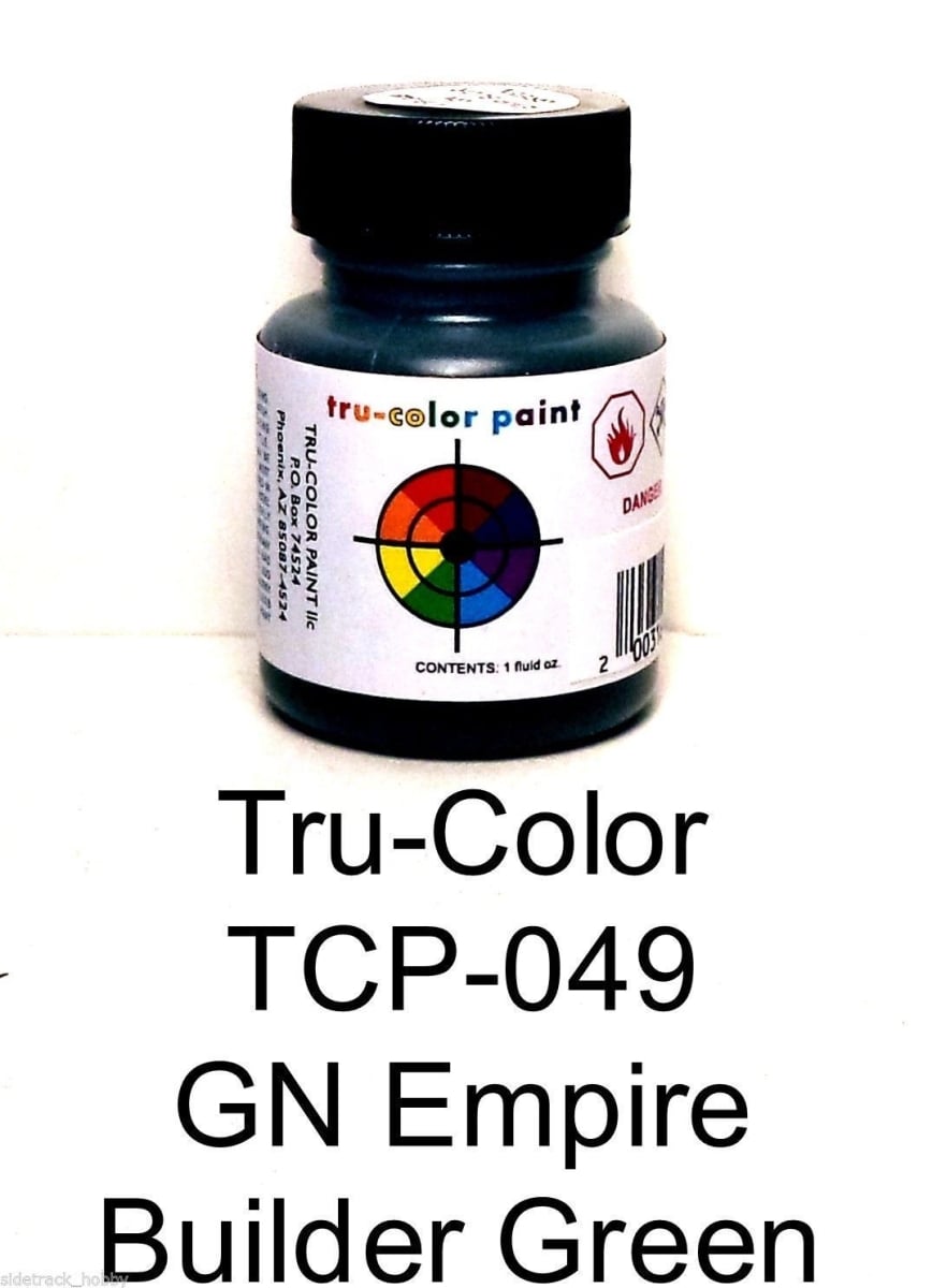 1 oz Great Northern Empire Builder Paint Bottle - Green