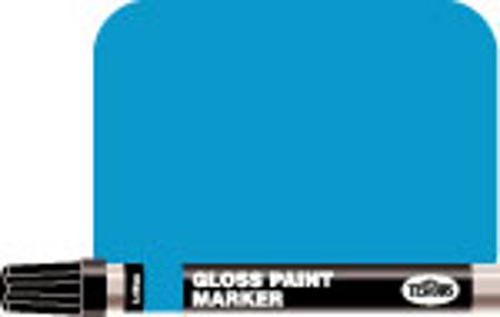 TES2508C 0.3 oz Enamel Paint Marker Gloss, Light Blue