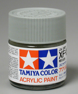 TAM81312 0.75 oz Tamiya Acrylic Paint - Gray -  Tamiya Paint