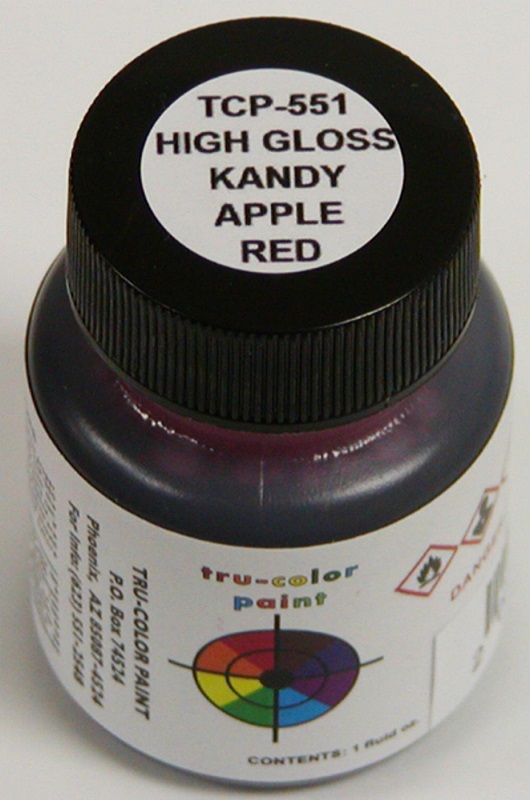 TCP551 1 oz High Gloss Kandy Apple Red