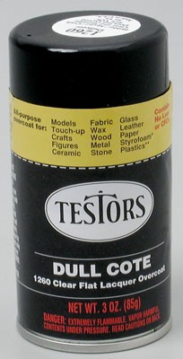 TES1260T 3 oz Spray Dullcote Testors