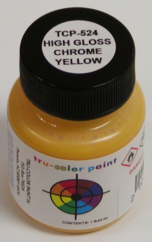 TCP524 1 oz High Gloss Chrome Yellow Paint