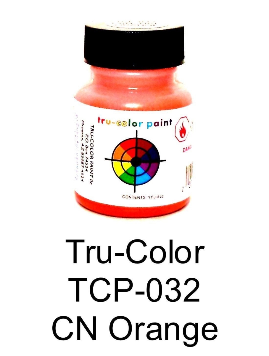 TCP032 1 oz Canadian National Orange Paint Bottle
