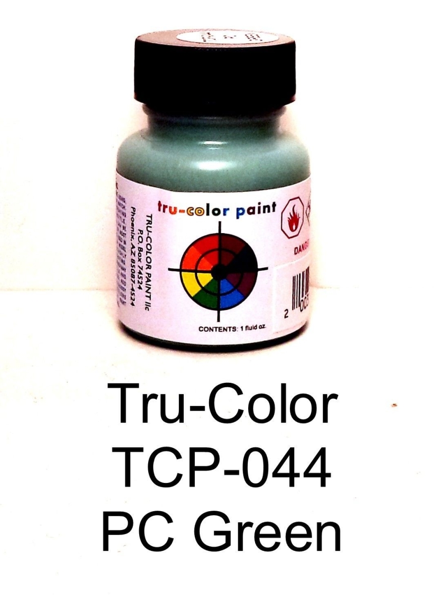 1 oz Penn Central Green Paint Bottle