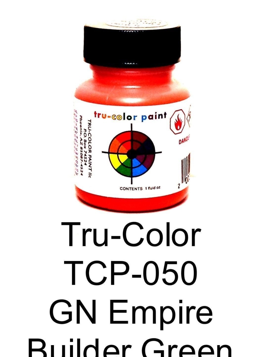 TCP050 1 oz Great Northern Empire Builder Orange Paint Bottle