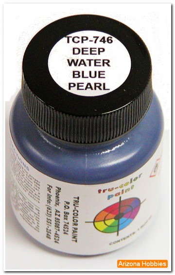 TCP746 Deep Water Blue Pearlescn