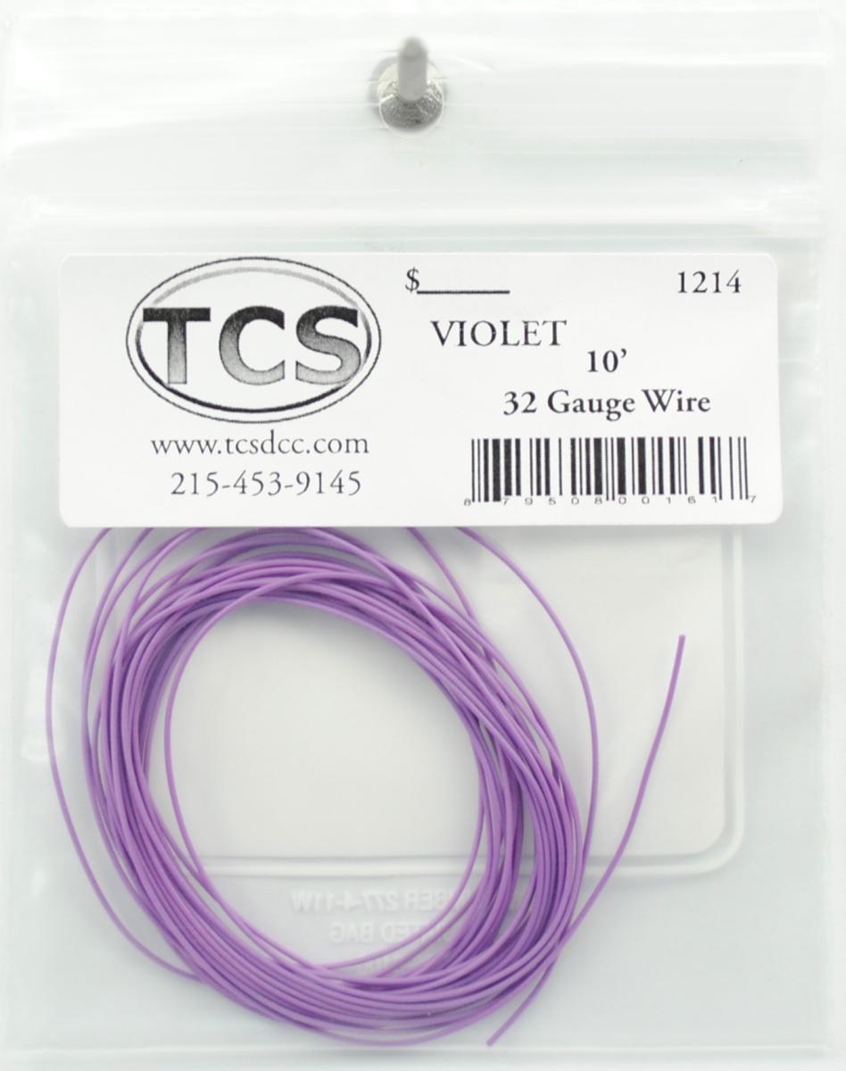 TCS1214 10 ft. 32awg - Violet